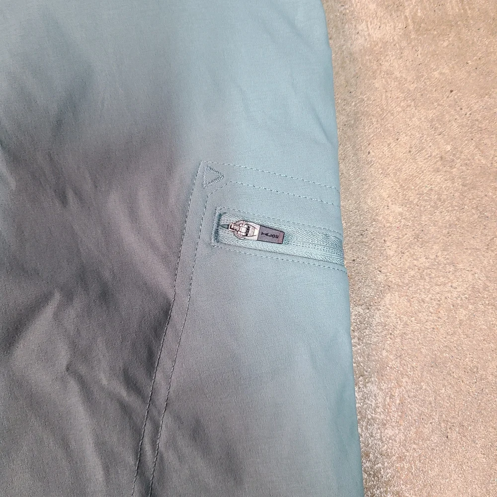 eddie bauer womens guide pro Teal Casual Pants size 8 - Picture 4 of 9